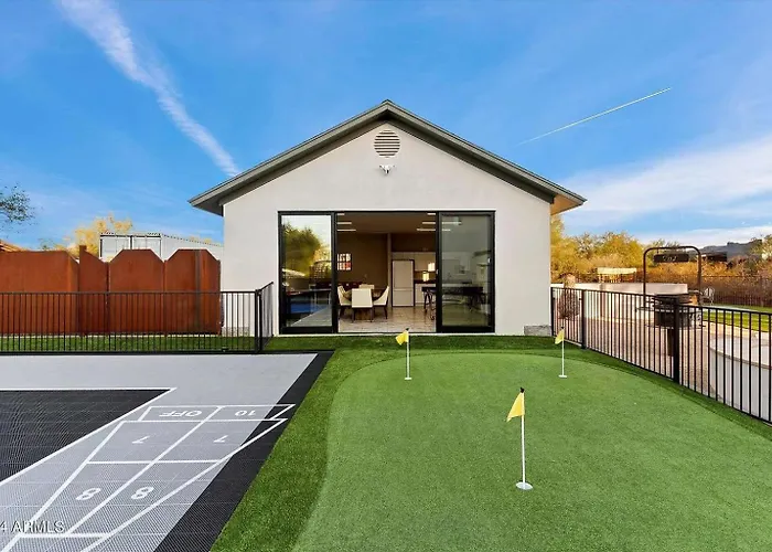 Private Pickleball Court Pool Heat Fire Pit * Cave Creek